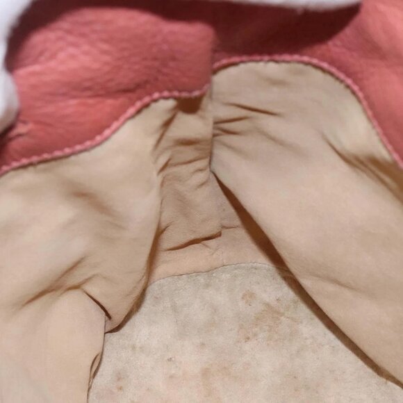 BOTTEGA VENETA INTRECCIATO Tote Bag Leather Pink 194900 Auth fm4370 - Picture 10 of 16